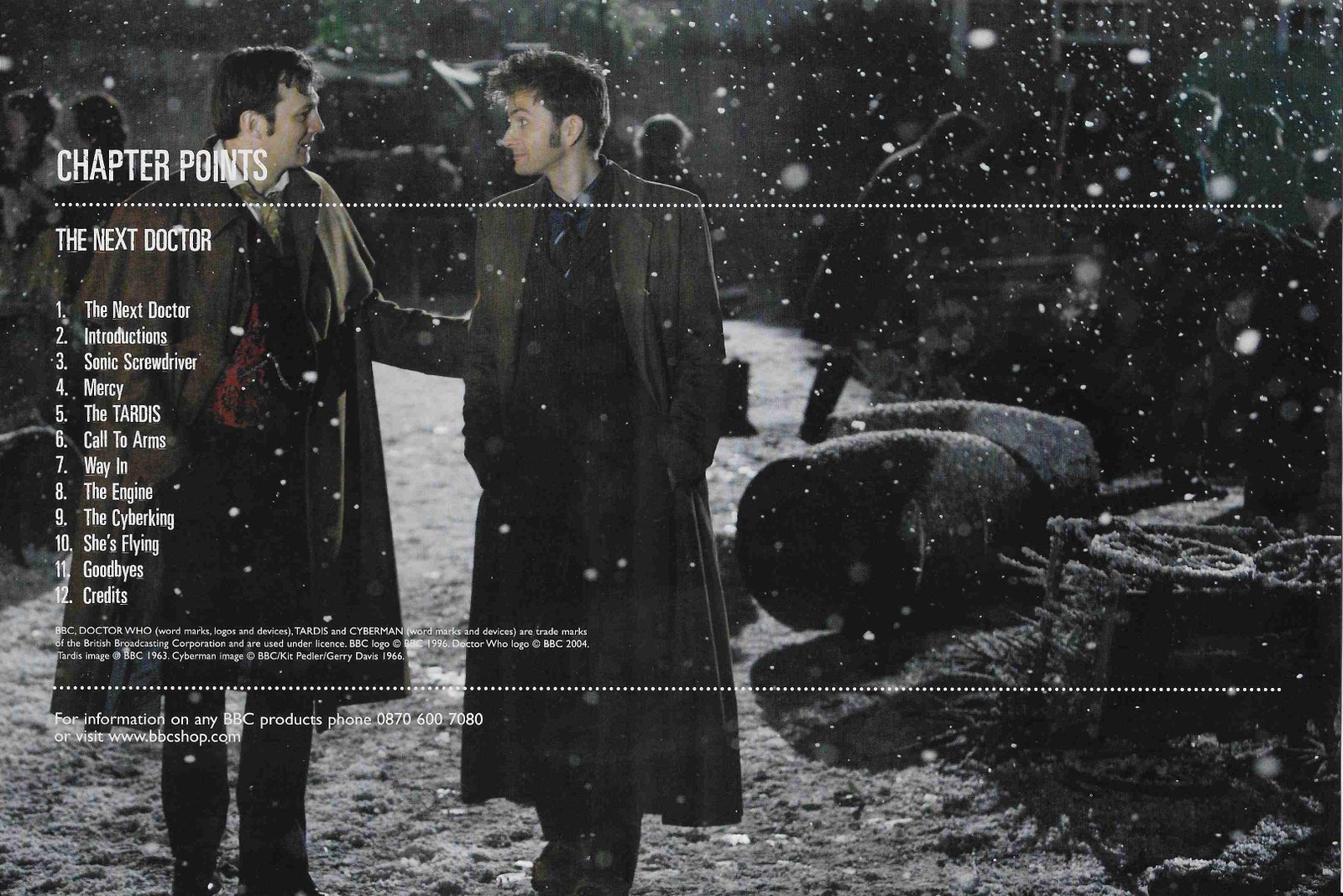 Middle of cover of BBCDVD 2903